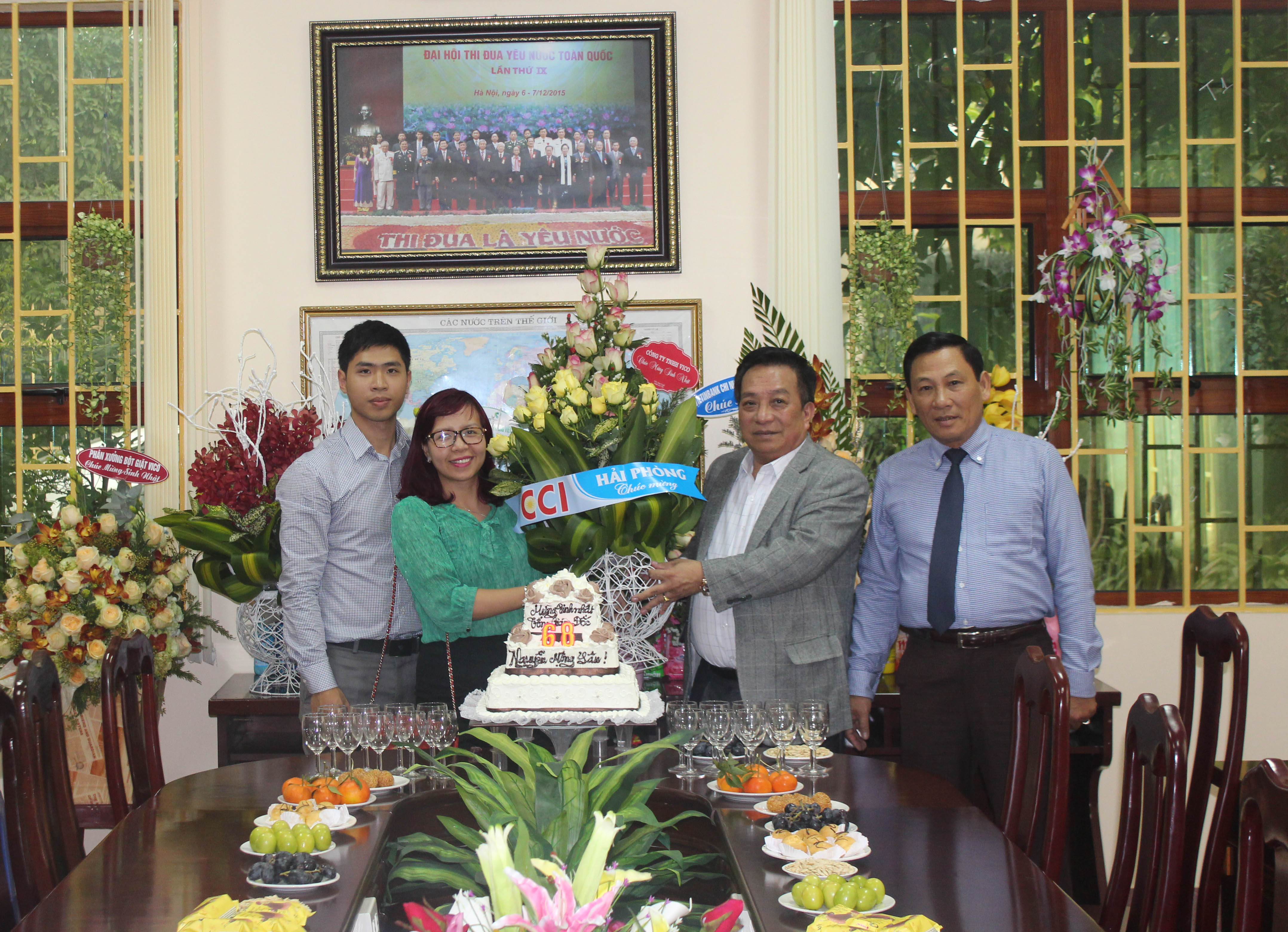 Mừng sinh nhật Tổng Giám đốc công ty TNHH VICO