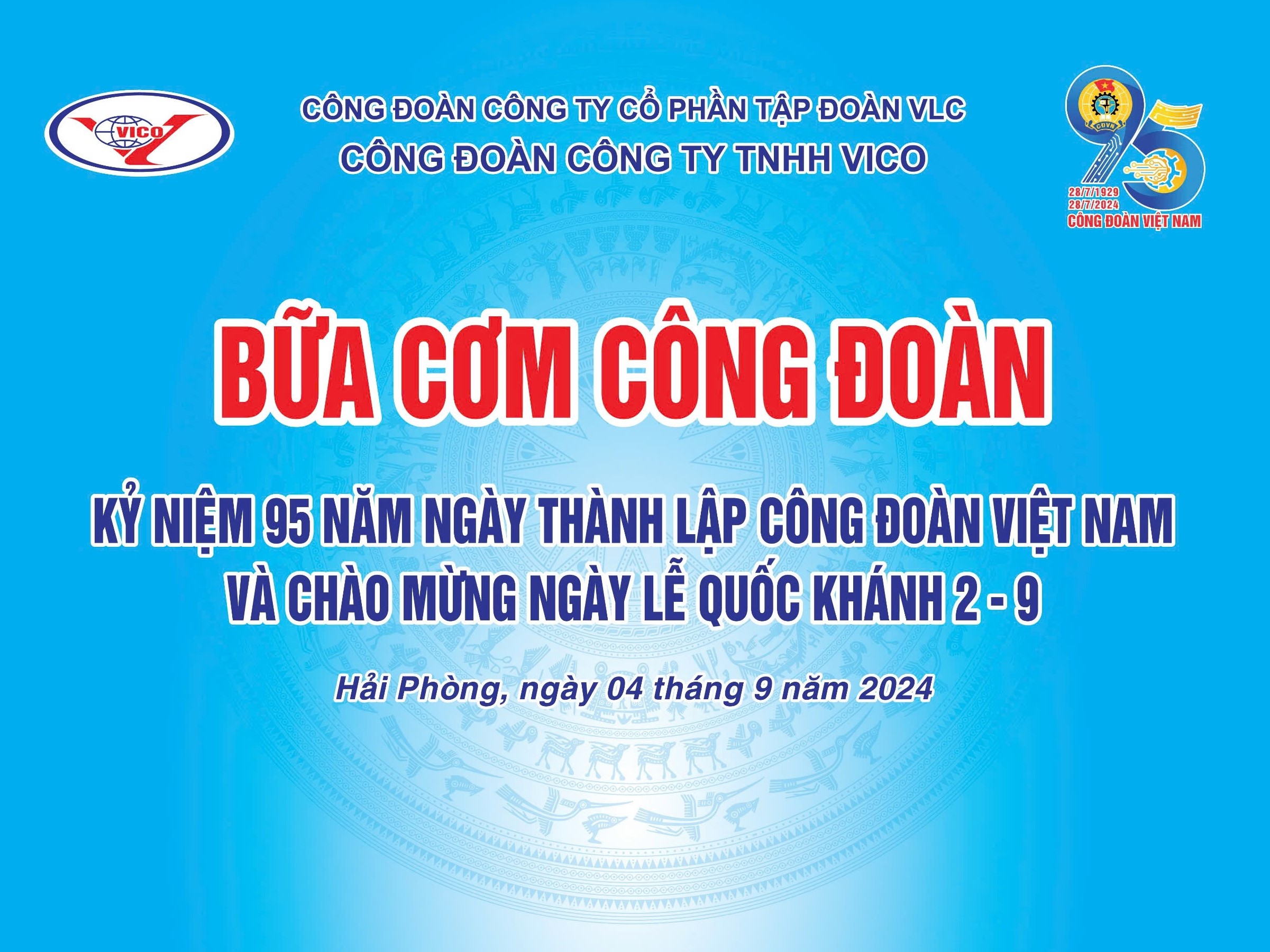 "Bữa cơm công đoàn" tại Công ty TNHH VICO