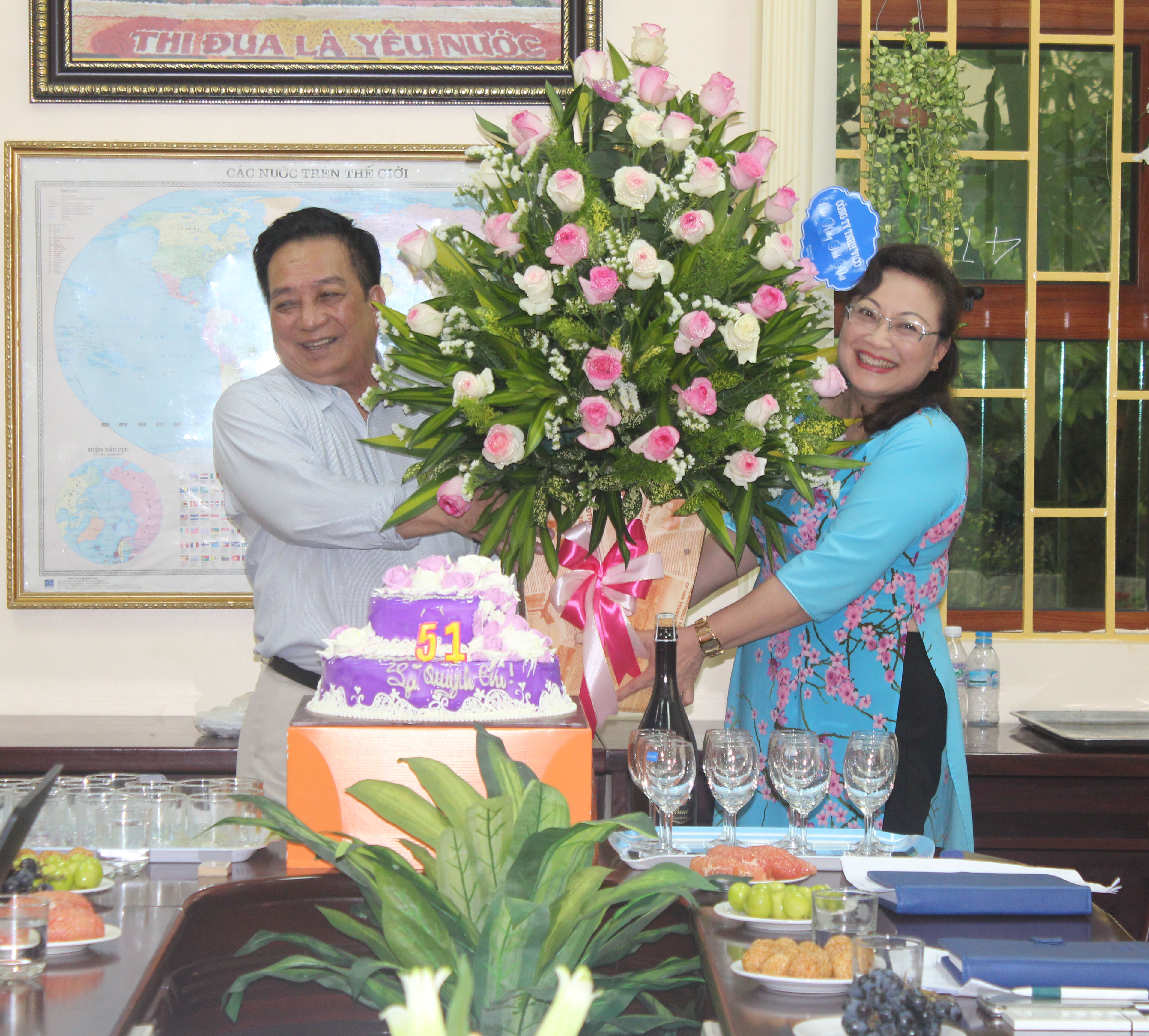 Mừng sinh nhật Phó Tổng Giám đốc công ty VICO