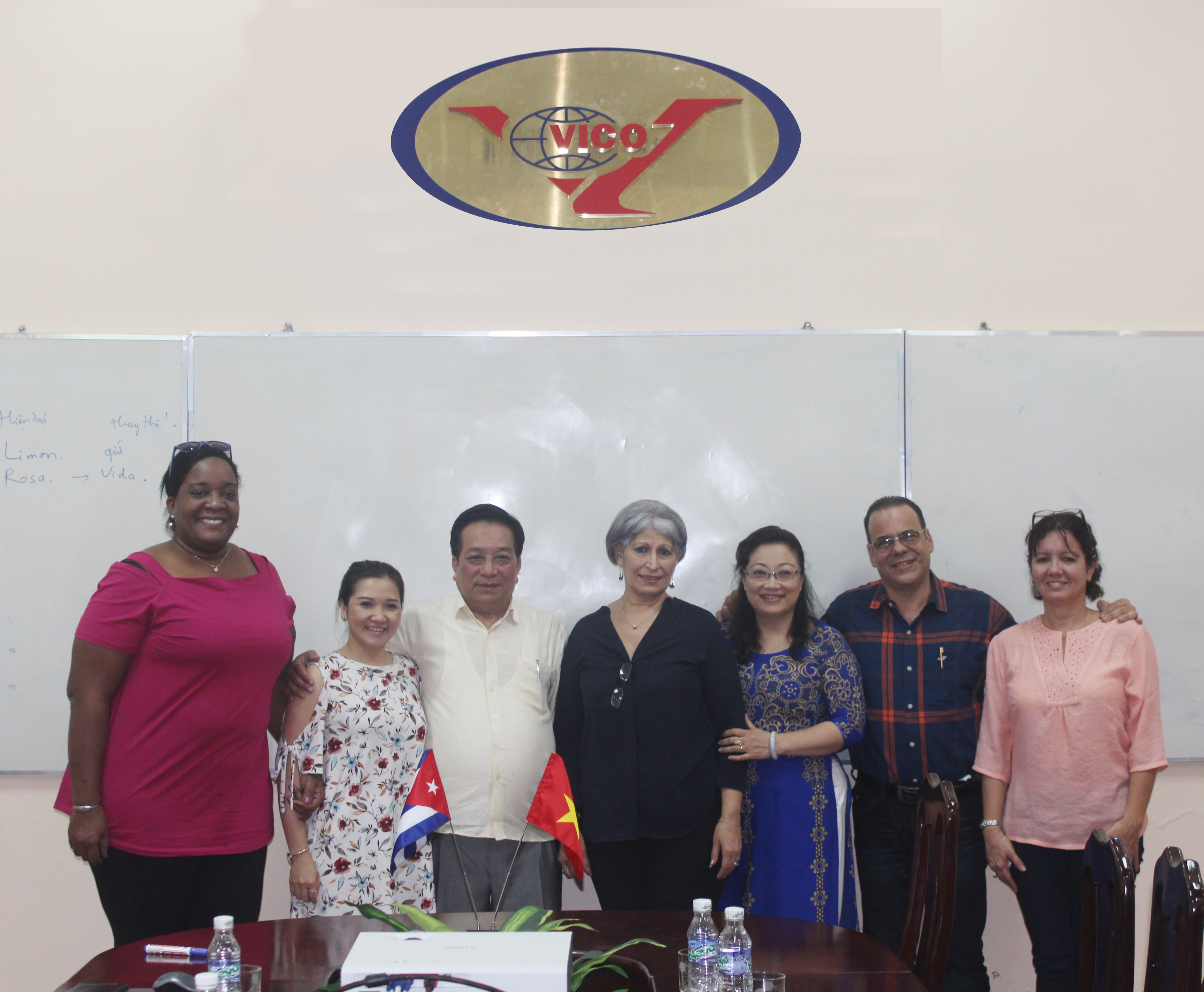 Công ty TRD Caribe - CuBa sang thăm công ty TNHH VICO