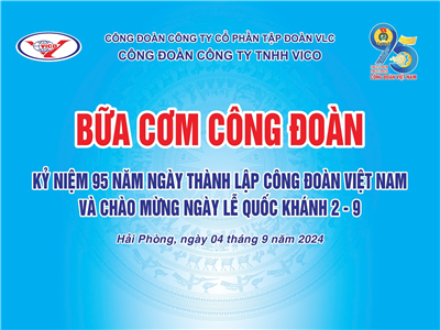 "Bữa cơm công đoàn" tại Công ty TNHH VICO